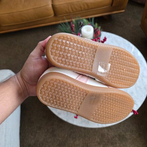 Kayleen Women's German Army Trainers Pink Size 8 W - Picture 2 of 5